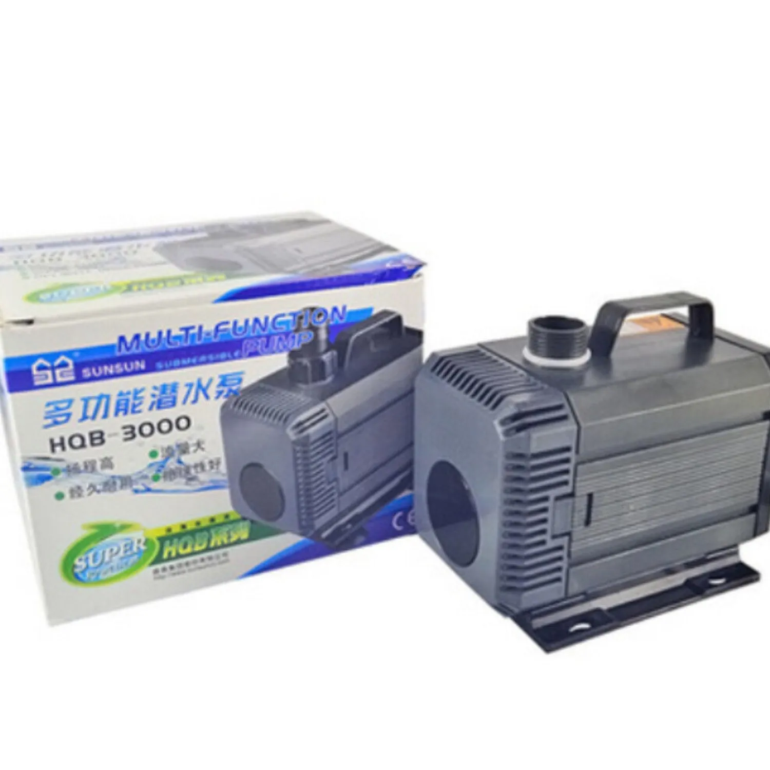 2500LPH HQB-3000 SUNSUN Submersible Water Pump | Aquarium Fountain Pond Tank | AU