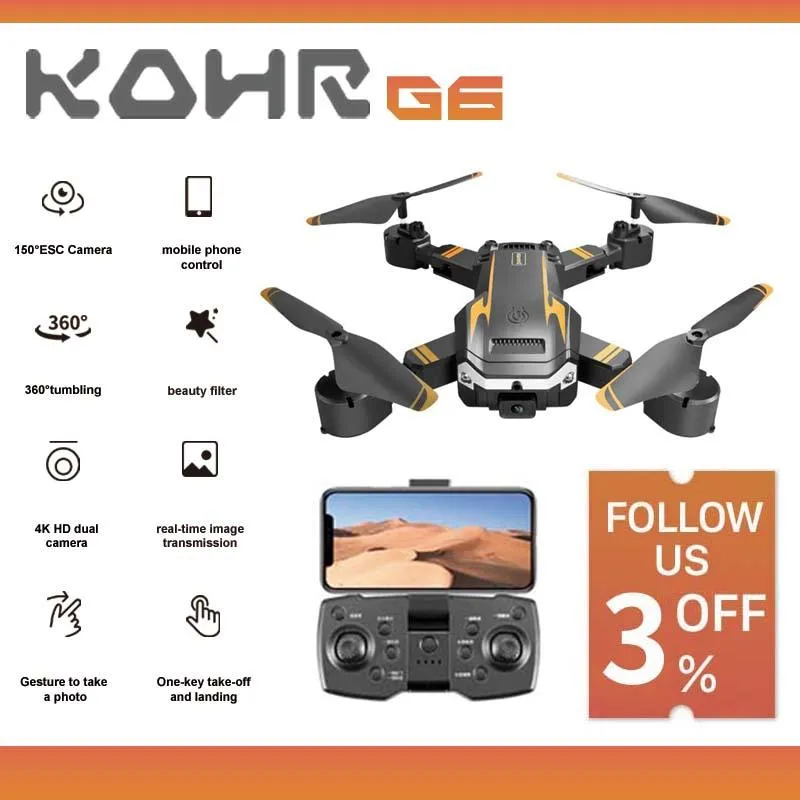 Aerial Drone with 8K HD Camera