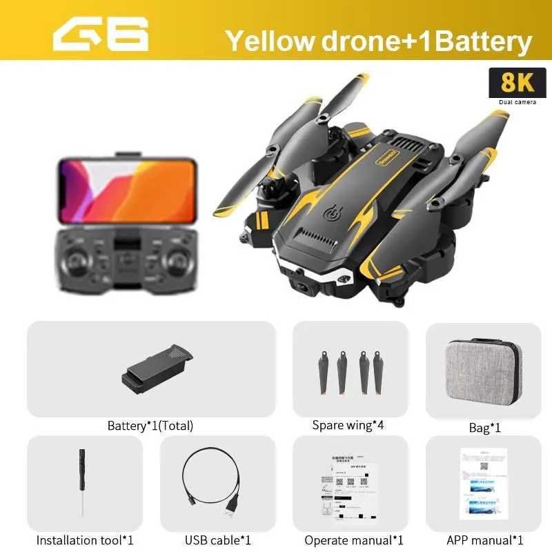 Aerial Drone with 8K HD Camera