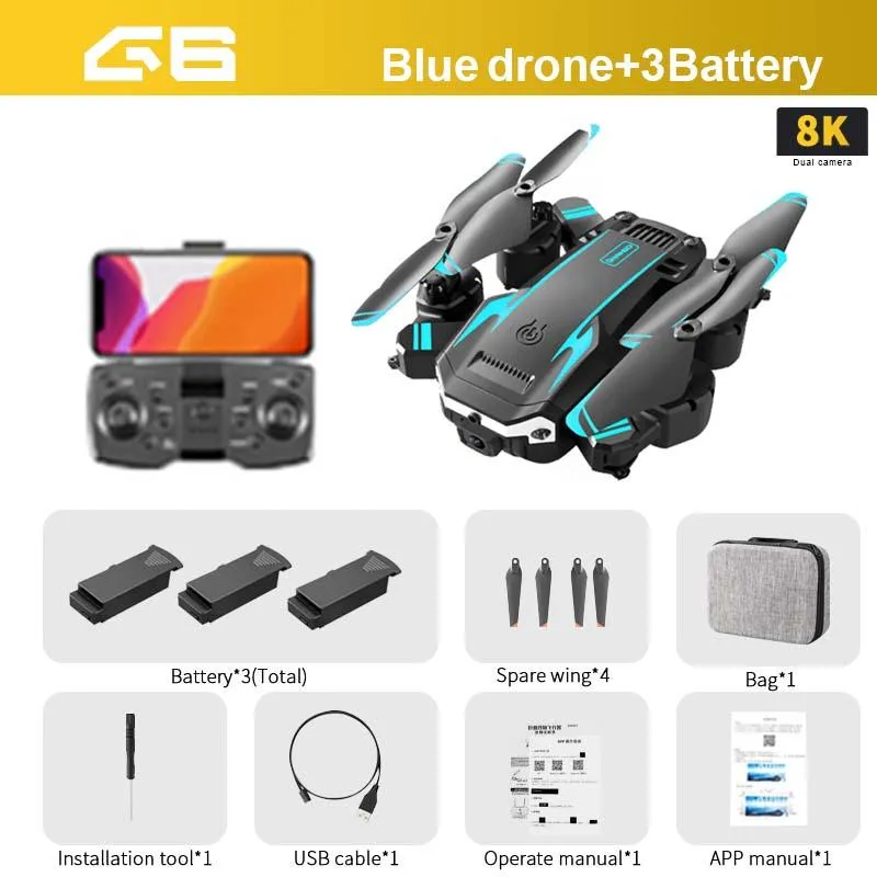 Aerial Drone with 8K HD Camera
