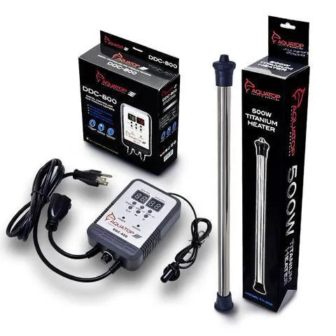 Aquatop Titanium Heaters with DDC Controller