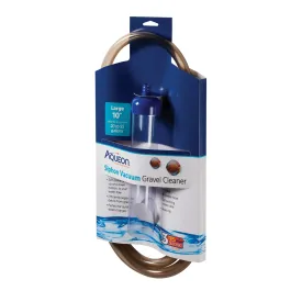 Aqueon Aquarium Siphon Vacuum Gravel Cleaner No Bulb - Large - 10 in