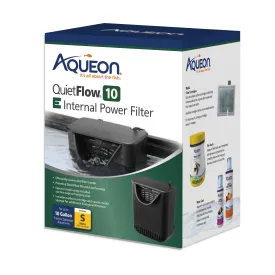 Aqueon QuietFlow E Internal Power Filter - Small - 10 gal