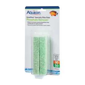 Aqueon Replacement Specialty Filter Pads Phosphate Remover - 30/50