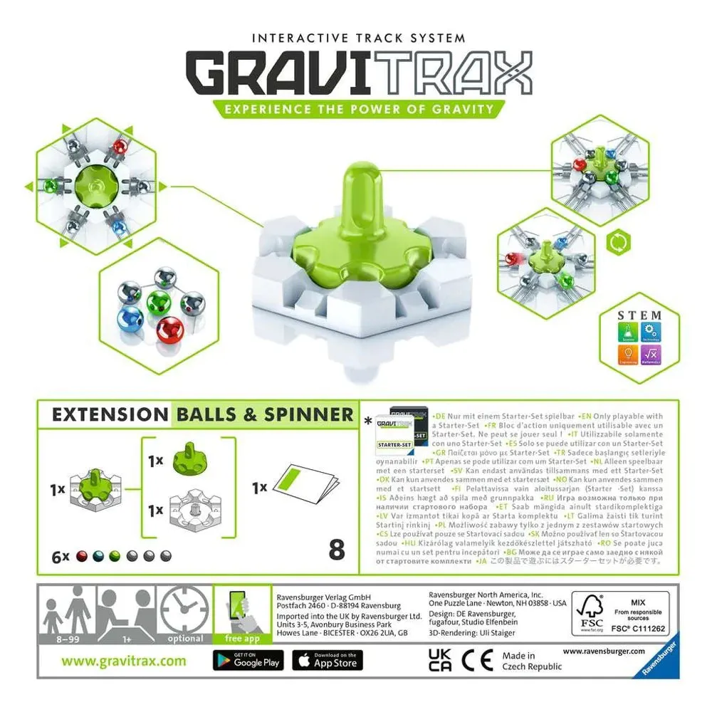 Balls and Spinner - Gravitrax Add-On