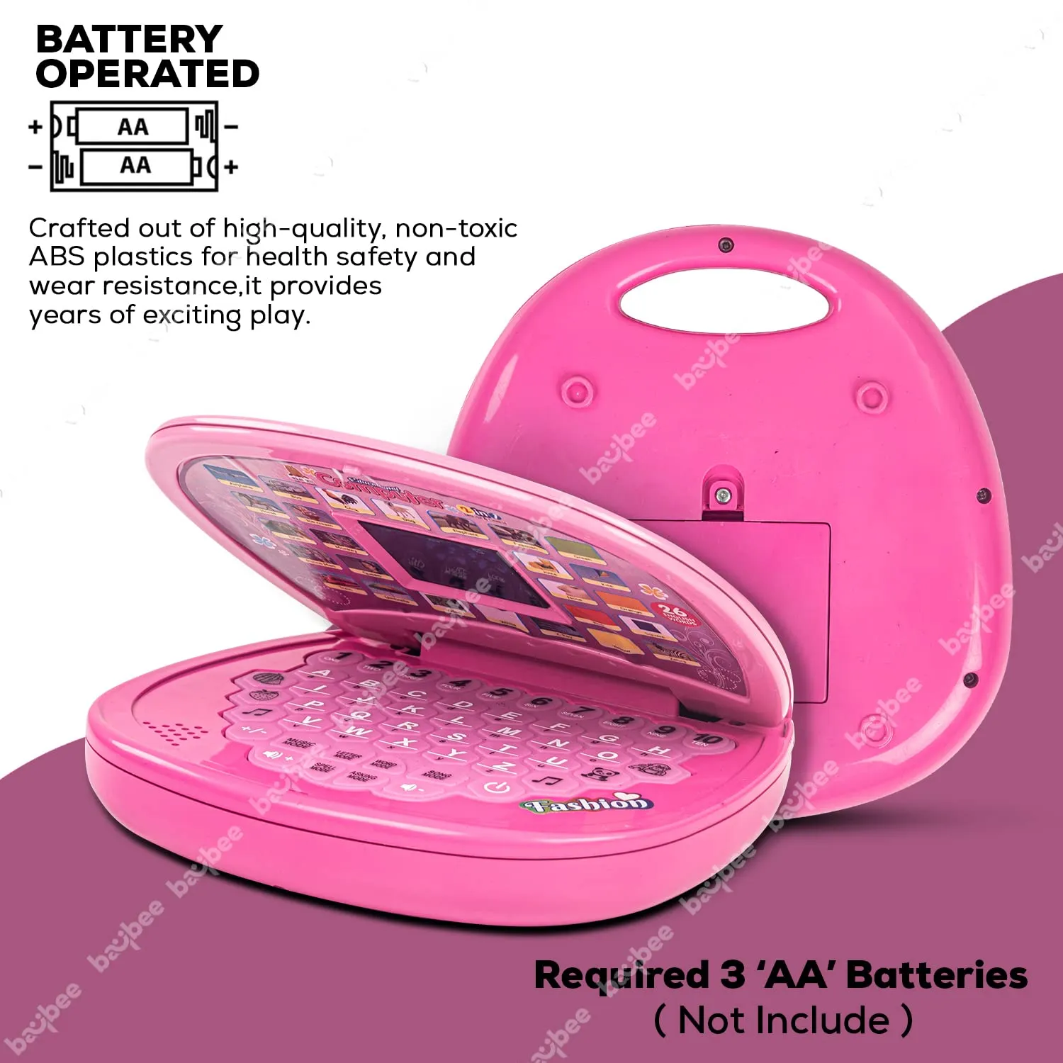 BAYBEE Electronic Educational Computer Laptop Toys for Kids.