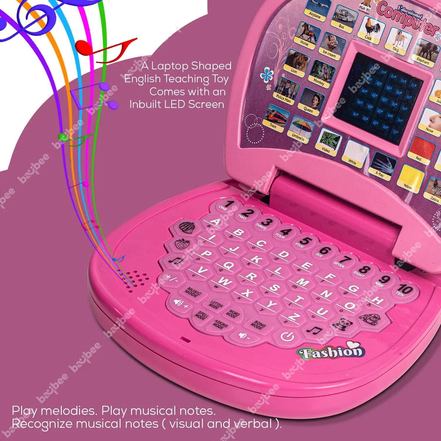 BAYBEE Electronic Educational Computer Laptop Toys for Kids.