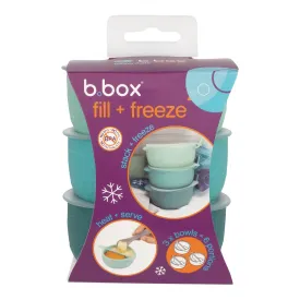 b.box fill   freeze food storage containers - 3 pack