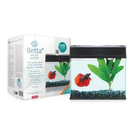 Blue Planet Betta  LED Aquarium 8L Black