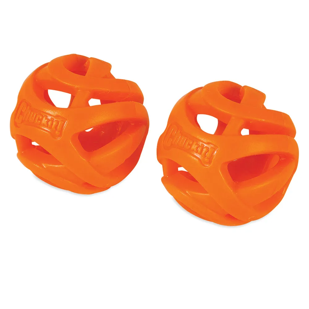 Chuckit! Breathe Right Fetch Ball Dog Toy Medium 2 Pack