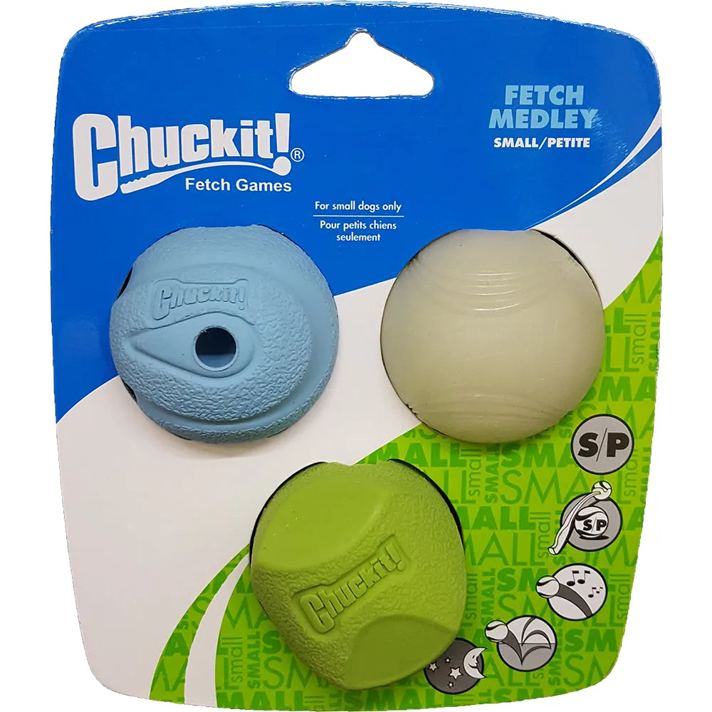 Chuckit!® Fetch Medley Balls 3PK