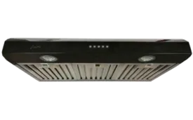 Cyclone - 35.875 Inch 570 CFM Under Cabinet Range Vent in Black - CYB919R36MB