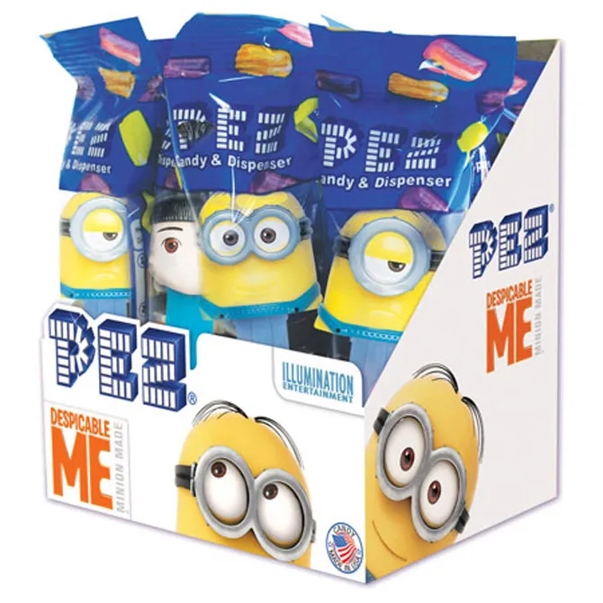 Despicable Me PEZ Dispensers 144 ct