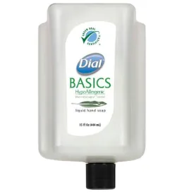 Dial Basics Hypoallergenic Liquid Soap Refill(15 oz.)
