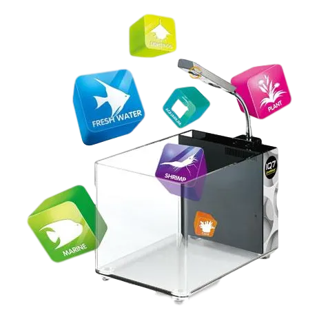 Dymax IQ7 Crystal White Aquarium