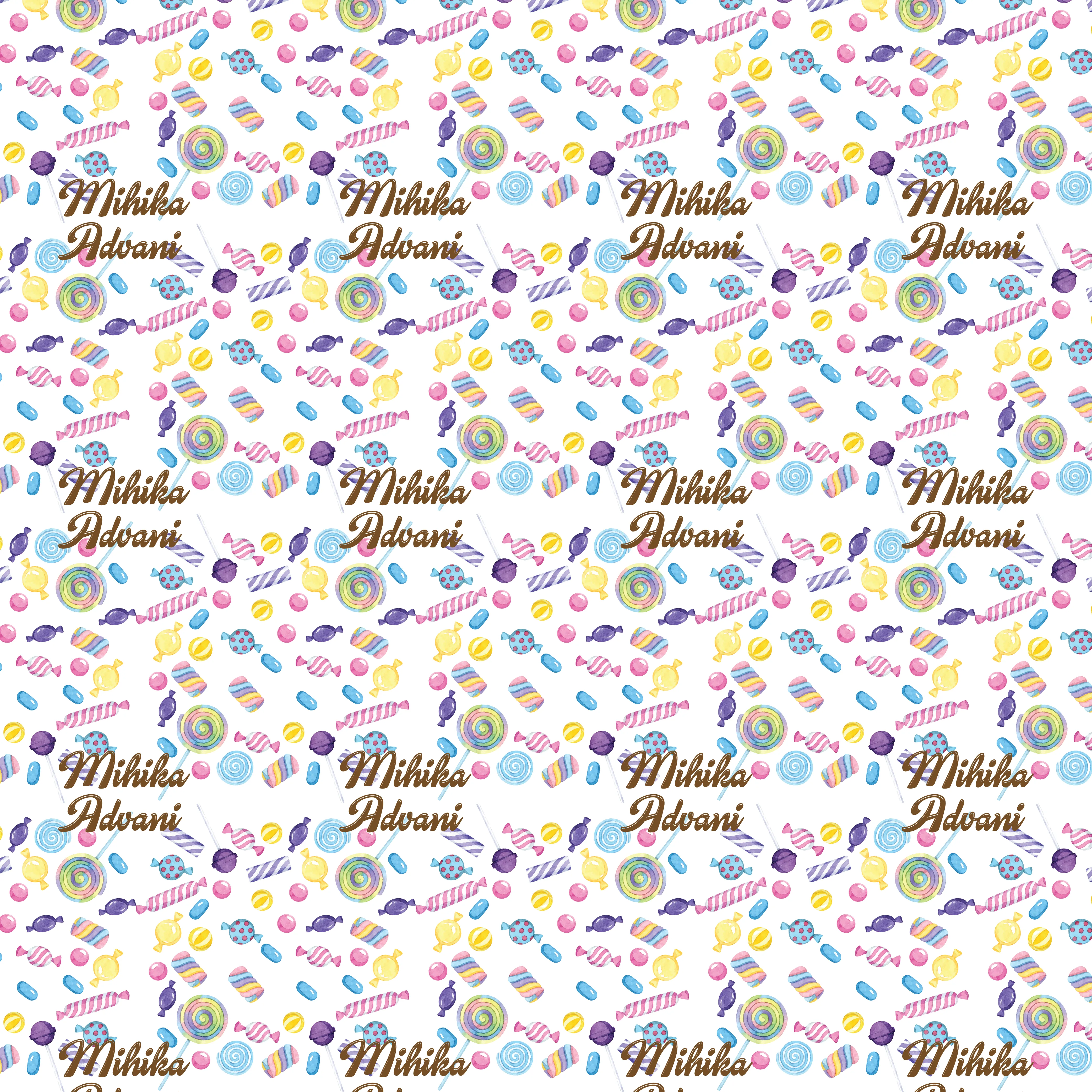 Gift Wrapping Paper  -  Sweet Treat