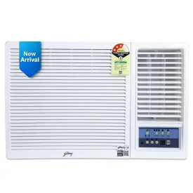 Godrej WFC 18UTC3 1.5 Ton 3 Star Window AC – Copper Condenser, R32 Green Gas, Anti-Corrosive Blue Fin