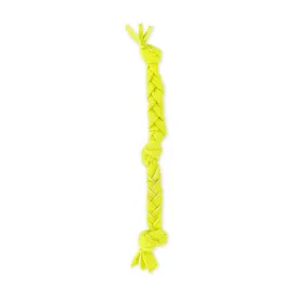 GURU Squeaking Tennis Snuffle Rope Dog Toy 24in