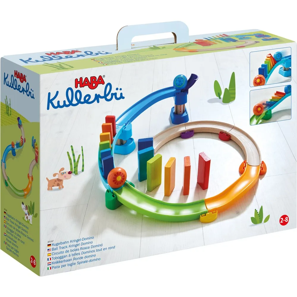 HABA Kullerbu Ball Track Kringel Domino