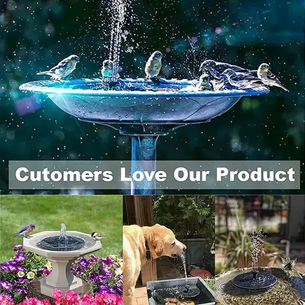 HOT SALE 49% OFF Solar Powered Fountain