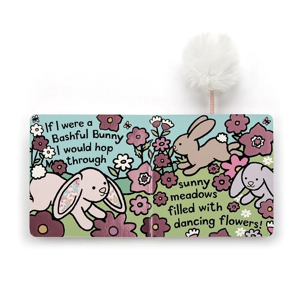 If I Were A Bunny  Book - Blush Floral by Jellycat