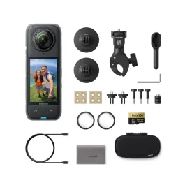 Insta360 X4 Motorcycle Bundle 8K 360-Degree Action Camera Waterproof