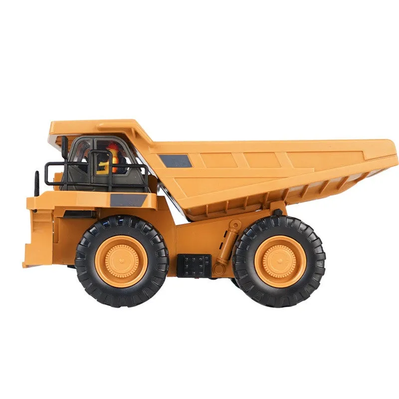 Kids Remote Control Engineering Vehicle Crawler 2.4G RC Excavator Bulldozer Dumper Truck Toys