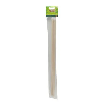 Living World Wooden Perches - 48 cm (19 in) - 2 pack