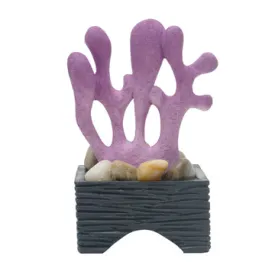 Marina Betta Floral Ornament - 5.7 cm x 5.7 cm x 10.7 cm (2.25in x  2.25in x  4.25in)