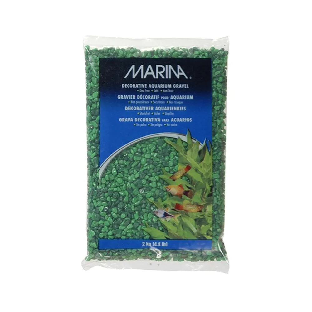 Marina Decorative Aquarium Gravel Green 2kg