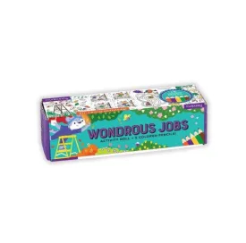 Mudpuppy Wondrous Jobs Activity Roll