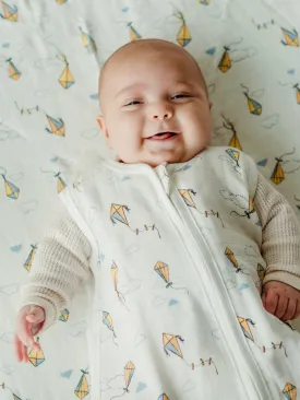 Muslin Playpen/Playard Sheet - Kites