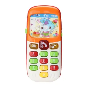 New Electronic Toy Phone Kid Flashing Sounding Mobile Phone Cellphone Telephone Educational Toys Gift