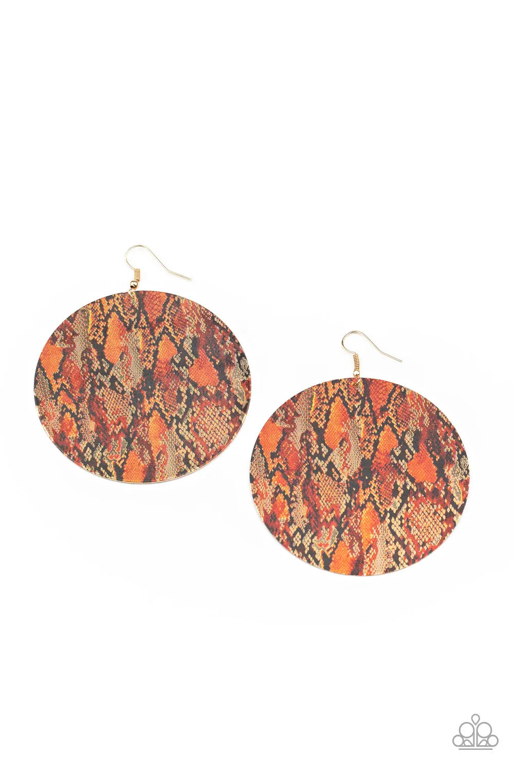 Paparazzi Earring ~ Im Only Animal - Multi