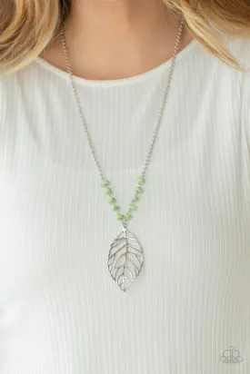 Paparazzi Necklace ~ Roaming The Riverwalk - Green
