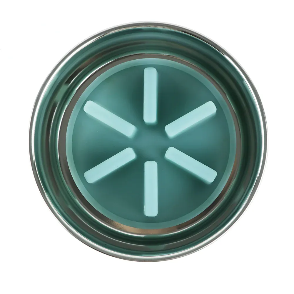 Pawpourri Premium Bowl with Silicone Slow Insert for Dogs and Cats