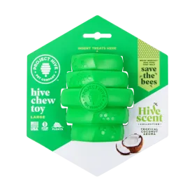 Project Hive Durable Large Chew Toy for Dogs - Coconut