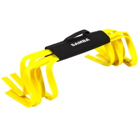 Samba 6 Inch Flat Hurdle - Set of 6 - Yellow