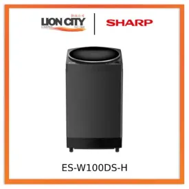 Sharp ES-W100DS-H 10Kg No Holes Tub Top Load Washer