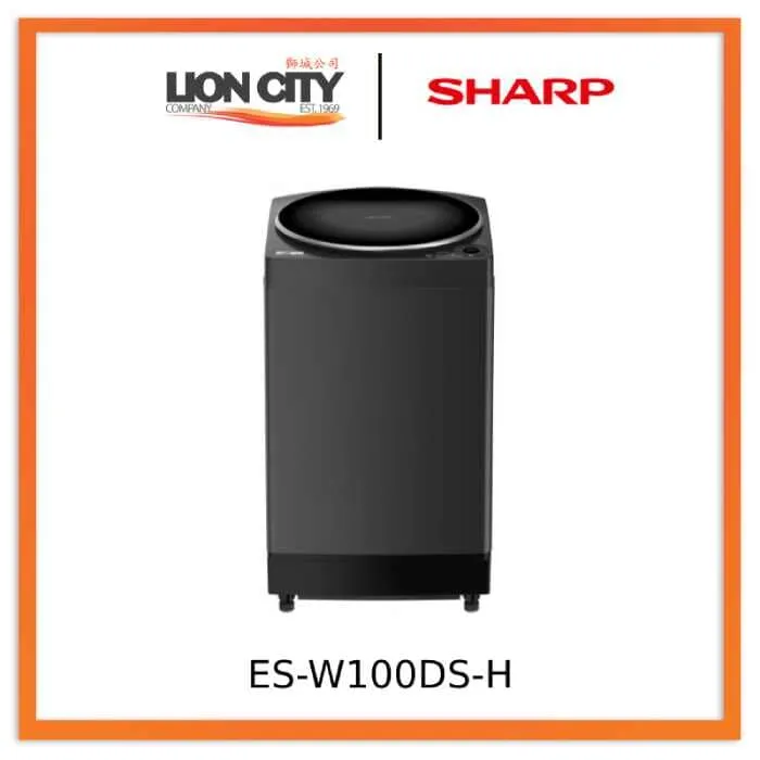 Sharp ES-W100DS-H 10Kg No Holes Tub Top Load Washer