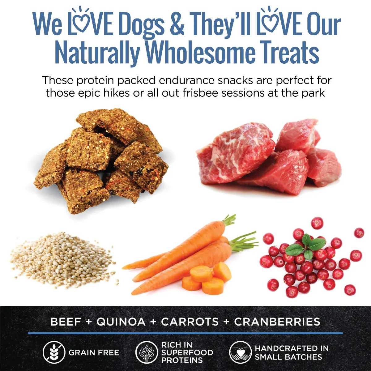 Smart Cookie Barkery Funtional Dog Treats - Beef Endurance 227g