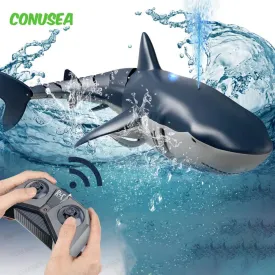 Smart Remote Control Water Spray Shark