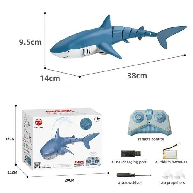 Smart Remote Control Water Spray Shark