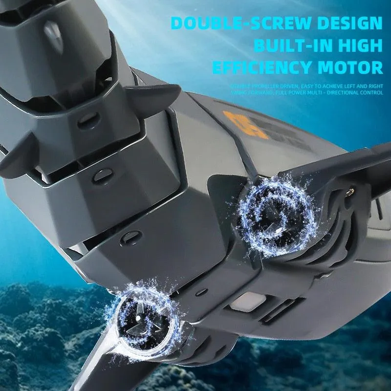 Smart Remote Control Water Spray Shark