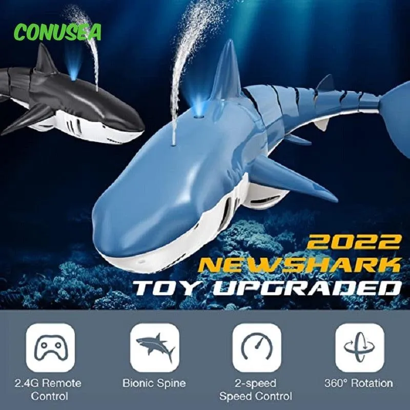 Smart Remote Control Water Spray Shark