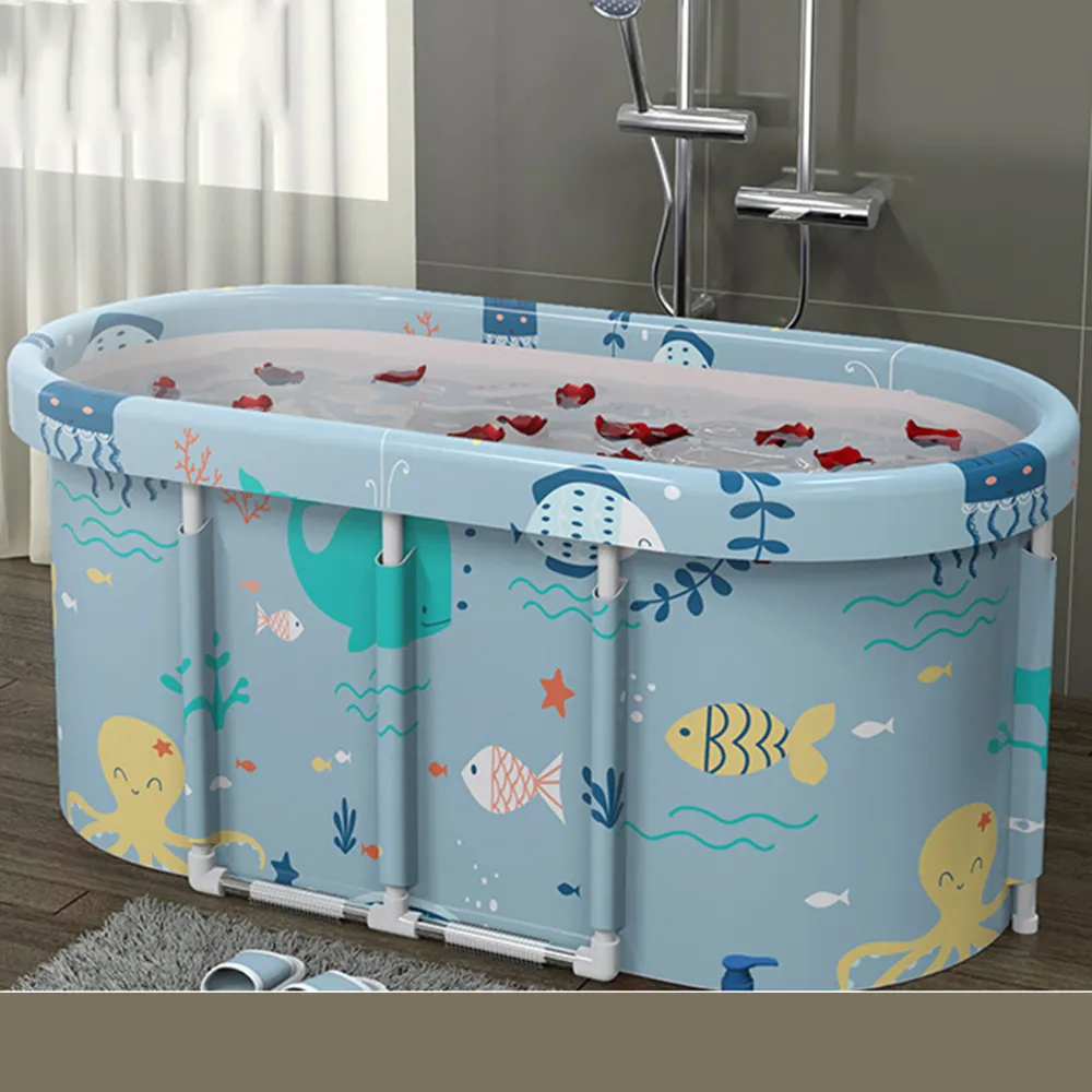 Spacious Portable Collapsing Adult Shower Bathtub