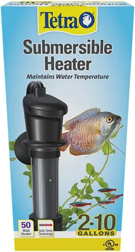 Tetra Submersible Aquarium Heater With Electronic Thermostat