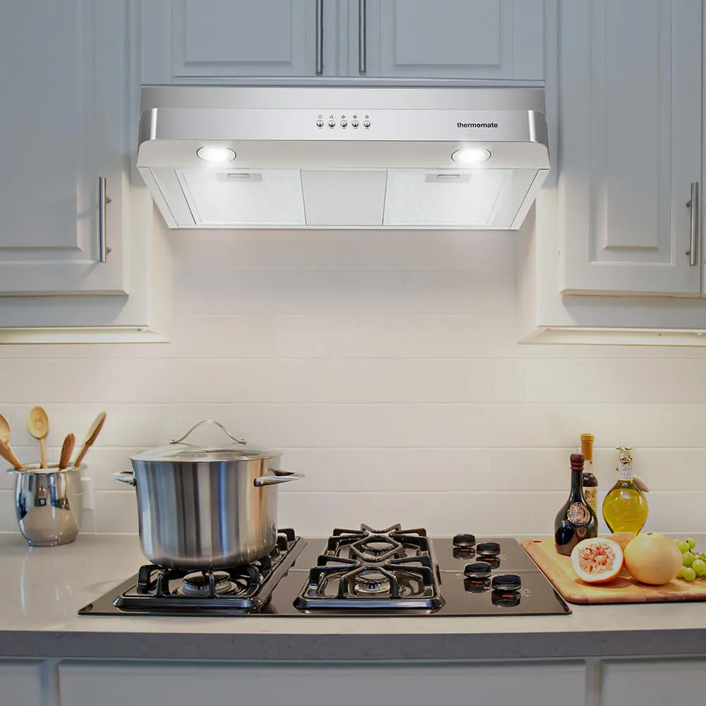 Thermomate 30'' Under Cabinet Range Hood - Silvery