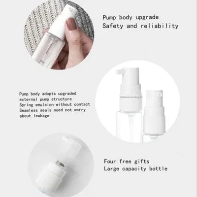 Travel Friendly Liquid Carrier - Refillable Bottle (4 in 1)