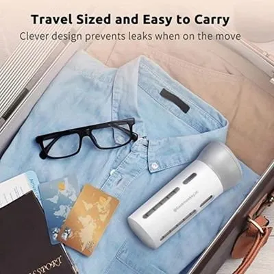 Travel Friendly Liquid Carrier - Refillable Bottle (4 in 1)